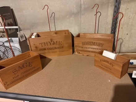 Photo of free Herb boxes (Swedesboro - Gen Arthur elem) #1