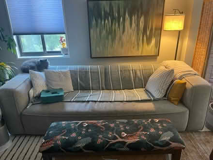 Photo of free CB2 couch 102 inches long (Cleveland park) #1