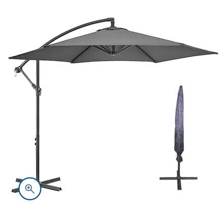 Photo of free Grey parasol umbrella (HD1, Huddersfield) #1
