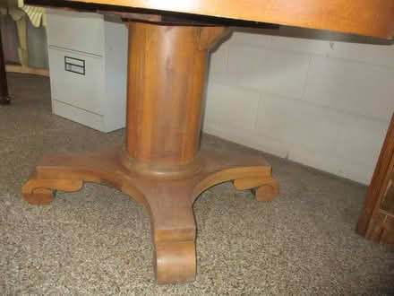 Photo of free OAK Dining Table (Schaumburg) #2