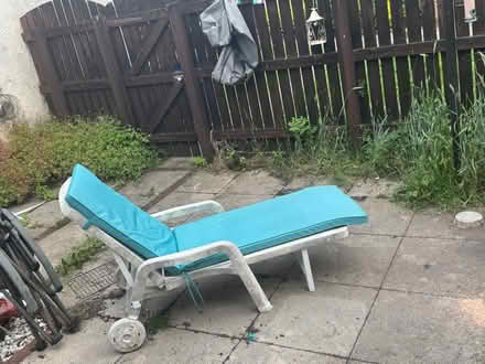 Photo of free Sun lounger with cushion (G81) #1