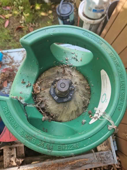 Photo of free Empty gas bottles - green & blue (Merley BH21) #2
