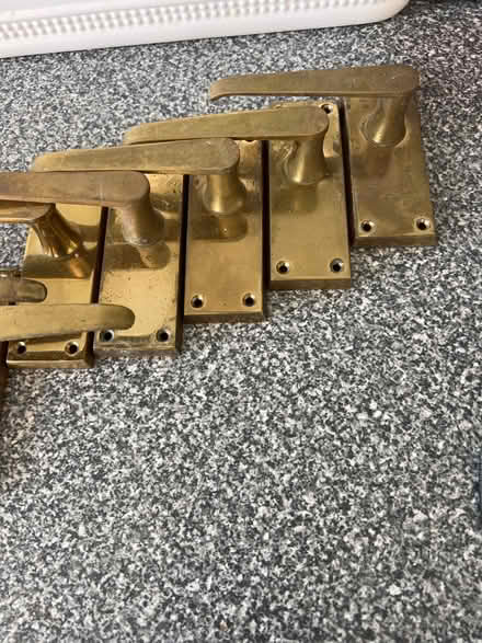 Photo of free Brass Coloured Door Handles (BN3) #3