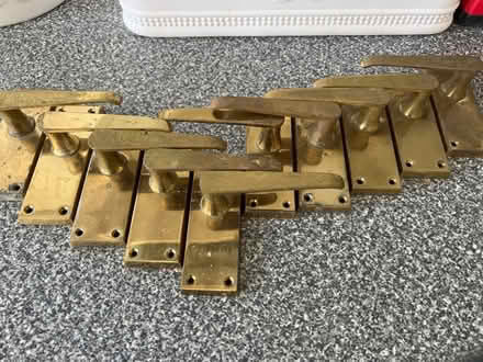 Photo of free Brass Coloured Door Handles (BN3) #1