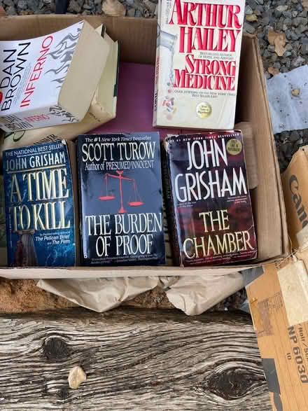 Photo of free Paperback novels (Foothill Boulevard Cupertino) #2