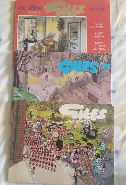 Photo of free 3 Giles books (Emsworth PO10) #1