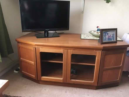 Photo of free Wooden tv cabinet (Christchurch BH23) #1