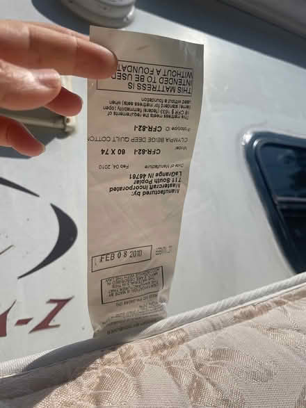 Photo of free mattress queen (Souderton) #2