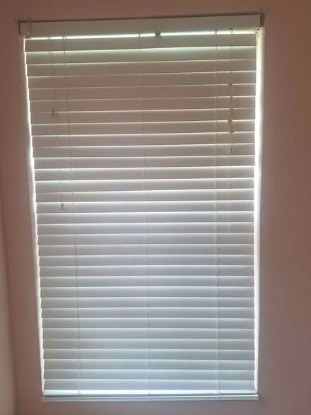 Photo of free Faux wood blinds and Stairway rail (Holly Springs, near downtown.) #1