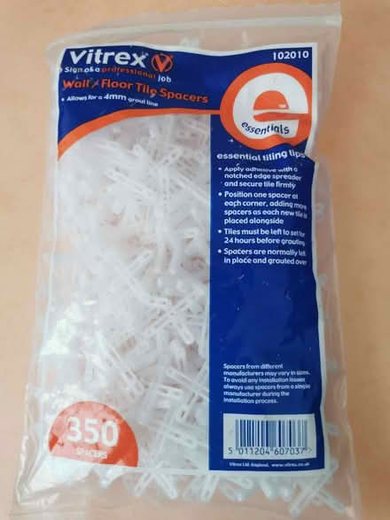Photo of free Floor tile spacers (Dudley Cramlington) #1