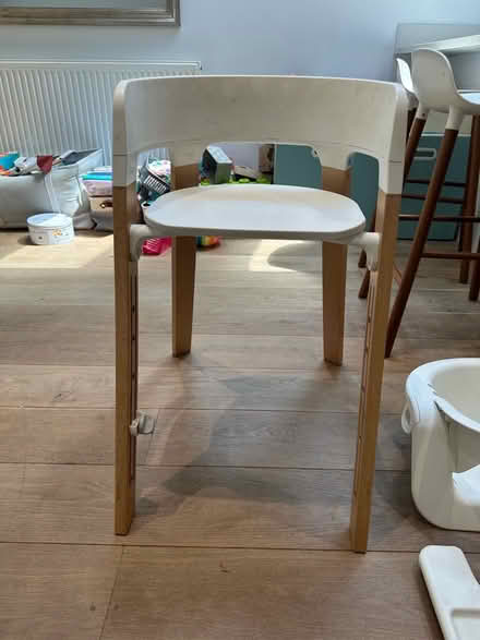Photo of free Stokke steps chair (age 0-6) used, good condition) (Clapham Junction SW11) #1