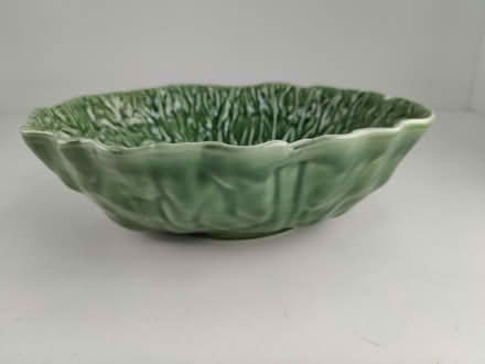Photo of free 12" Green Cabbage Leaf Bowl (Victory Heights, North Seattle) #3