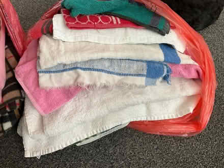 Photo of free Bundle of old blankets and towels (Bohemia TN37) #2