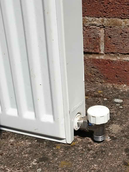 Photo of free 500mm x 500mm rad + valves (Ditton Priors) #2