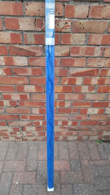 Photo of free Blue Scalloped Roller Blind (Stifford Clays RM16) #1