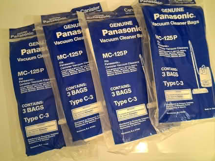 Photo of free Panasonic vacuum cleaner bags (Cambridgeport, near Dana Park) #1