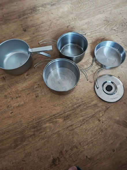 Photo of free Stainless steel camping pans (Great Sutton CH66) #2