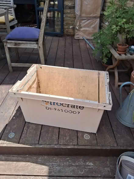 Photo of free Large, sturdy plastic crate (Stroud Green N4) #1