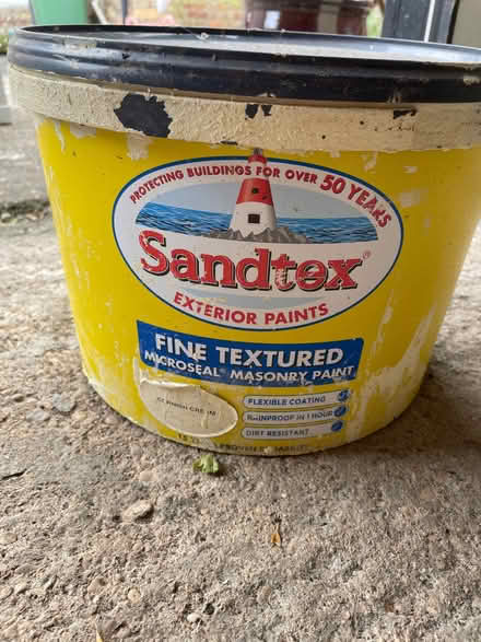 Photo of free End of masonry paint tub (New Marston OX3) #1
