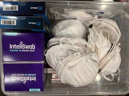 Photo of free Covid Masks and Tests (Grosvenor) #1