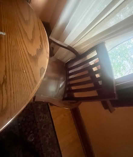 Photo of free RoundDining table & 3 chairs (Maplewood, NJ (Hilton )) #4