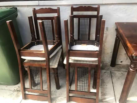 Photo of free Solid pine dining table and chairs (Leeds, LS8) #2