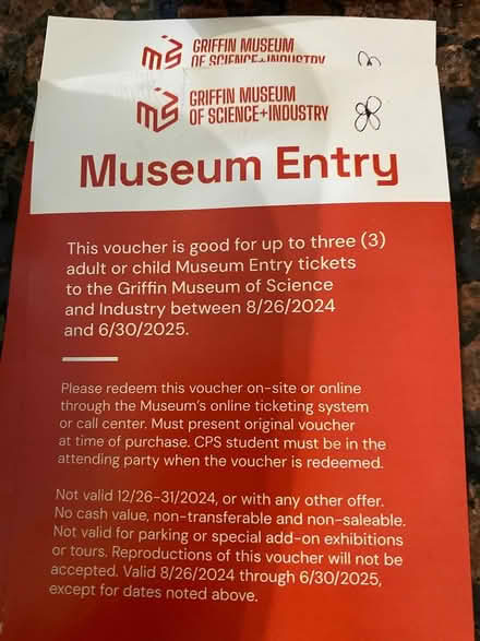 Photo of free 6 MSI passes (Rogers park) #1
