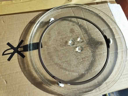 Photo of free Microwave plate and base (BS34 Charlton Hayes) #2
