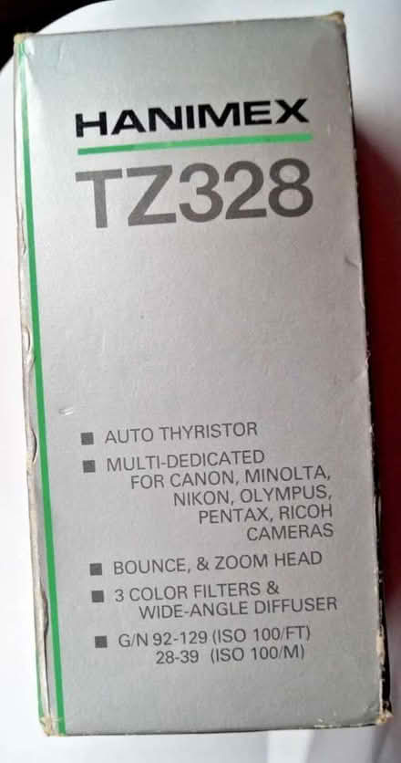 Photo of free Flashgun - Hanimex TZ328 (Pinkneys Green SL6) #3