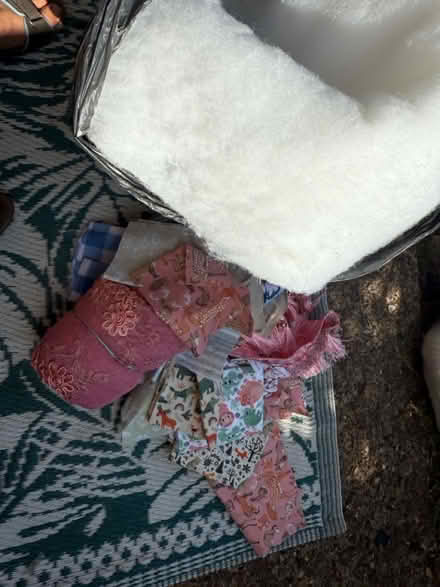 Photo of free Bag of wadding and material (Leicester LE2) #1
