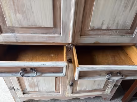 Photo of free Shabby chic wood wardrobe (Northwest Suburbs) #2