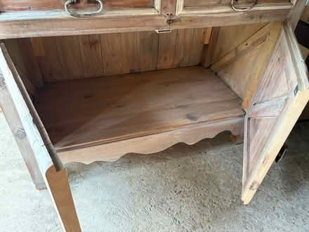 Photo of free Shabby chic wood wardrobe (Northwest Suburbs) #4