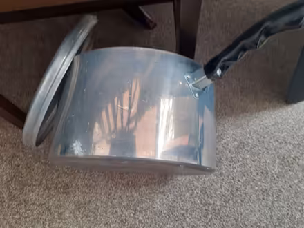 Photo of free Large metal saucepan (Bordon GU35) #3