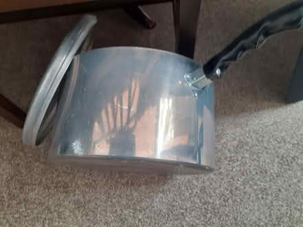 Photo of free Large metal saucepan (Bordon GU35) #3