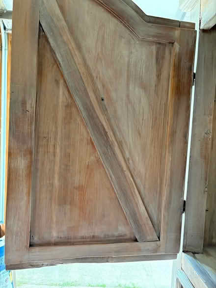 Photo of free Shabby chic wood wardrobe (Northwest Suburbs) #3
