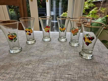 Photo of free 6 vintage aperitif glasses (Chesham HP5) #1