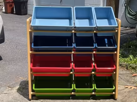 Photo of free Bin shelves (T/Poughkeepsie Spackenkill) #1