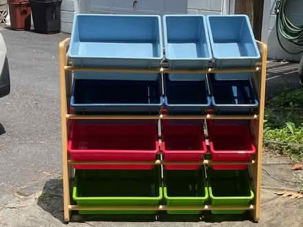Photo of free Bin shelves (T/Poughkeepsie Spackenkill) #1