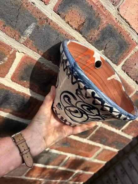 Photo of free Ceramic wall planter (Off Ashbourne Rd, Belper.) #2