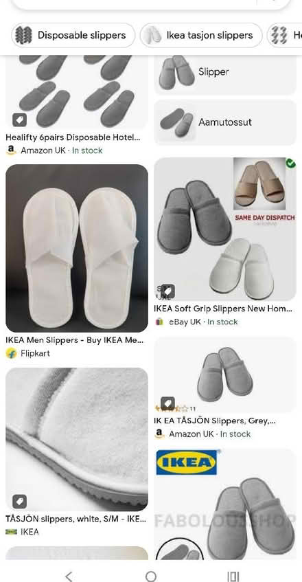Photo of Hotel slippers (Kemptown BN2) #1