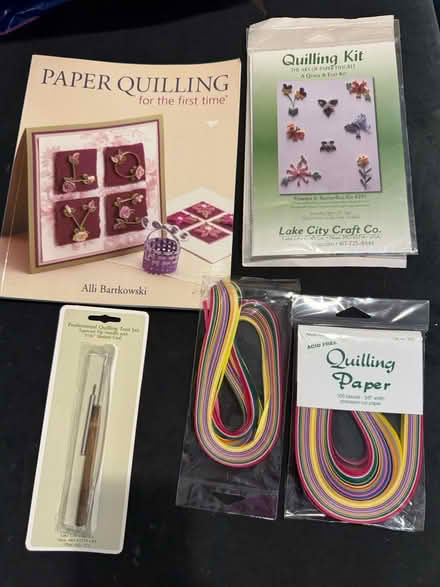 Photo of free Paper quilling book/kit/materials (NW DC — 20011) #1