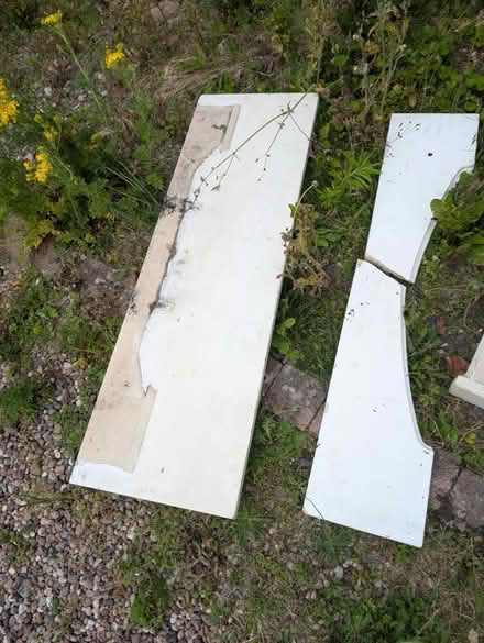 Photo of free Fire pedestal, mantle and surround (Parkgate) #3