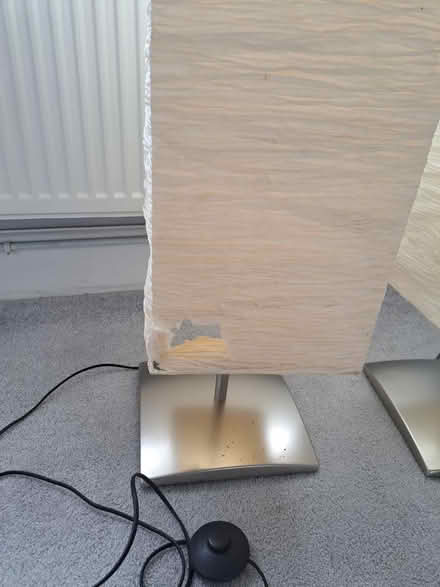 Photo of free Pair of tall IKEA lamps (Heswall) #2