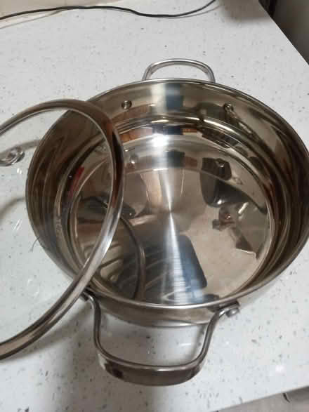 Photo of free Stainless Steel 3 Qt. Stock Pot (Harlem West 131st. Street) #1