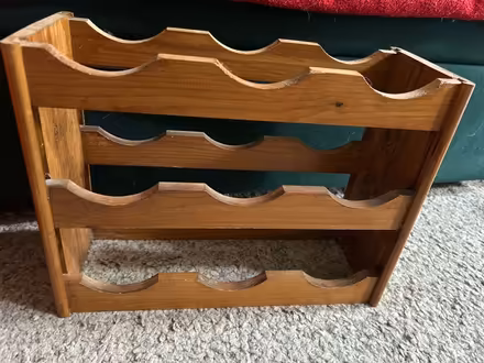 Photo of free Wooden wine rack (Shenley Fields B29) #1
