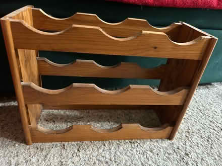 Photo of free Wooden wine rack (Shenley Fields B29) #1