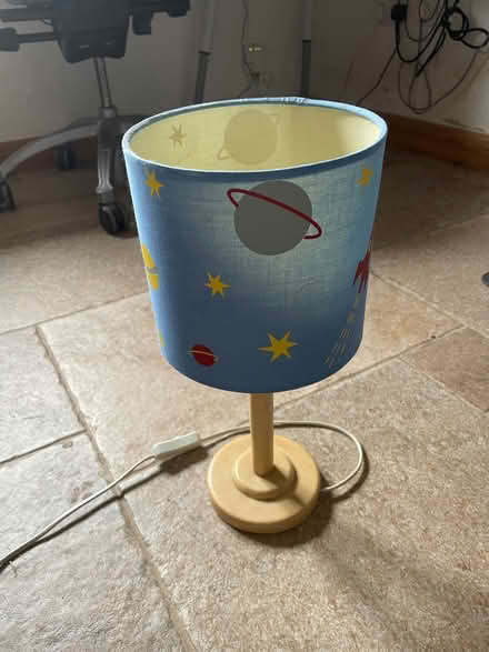 Photo of free Two lamps - dog and planets (Drupe Farm EX10) #1