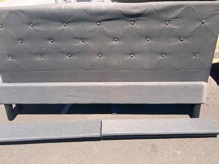 Photo of free King size living spaces bed frame (Near Hillsdale and Foxworthy) #2
