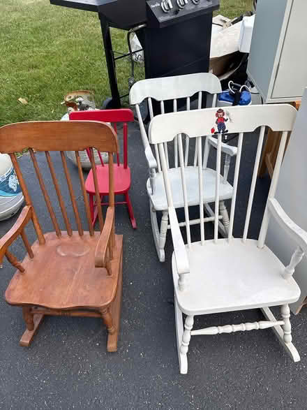 Photo of free Rocking chairs (Swedesboro - Gen Arthur elem) #1