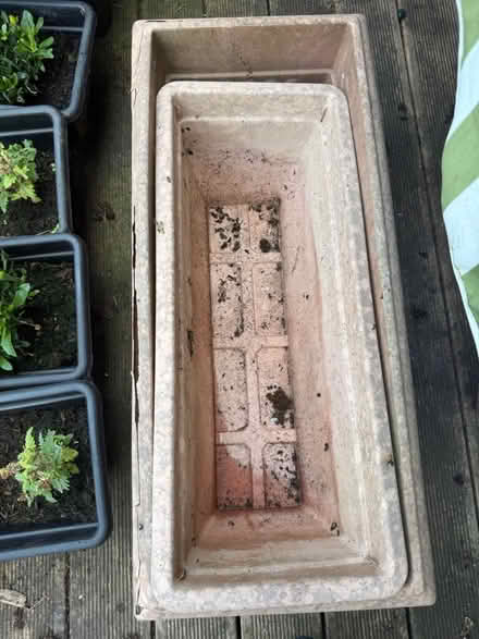 Photo of free Terracotta coloured planters (PO21 Nyetimber) #1